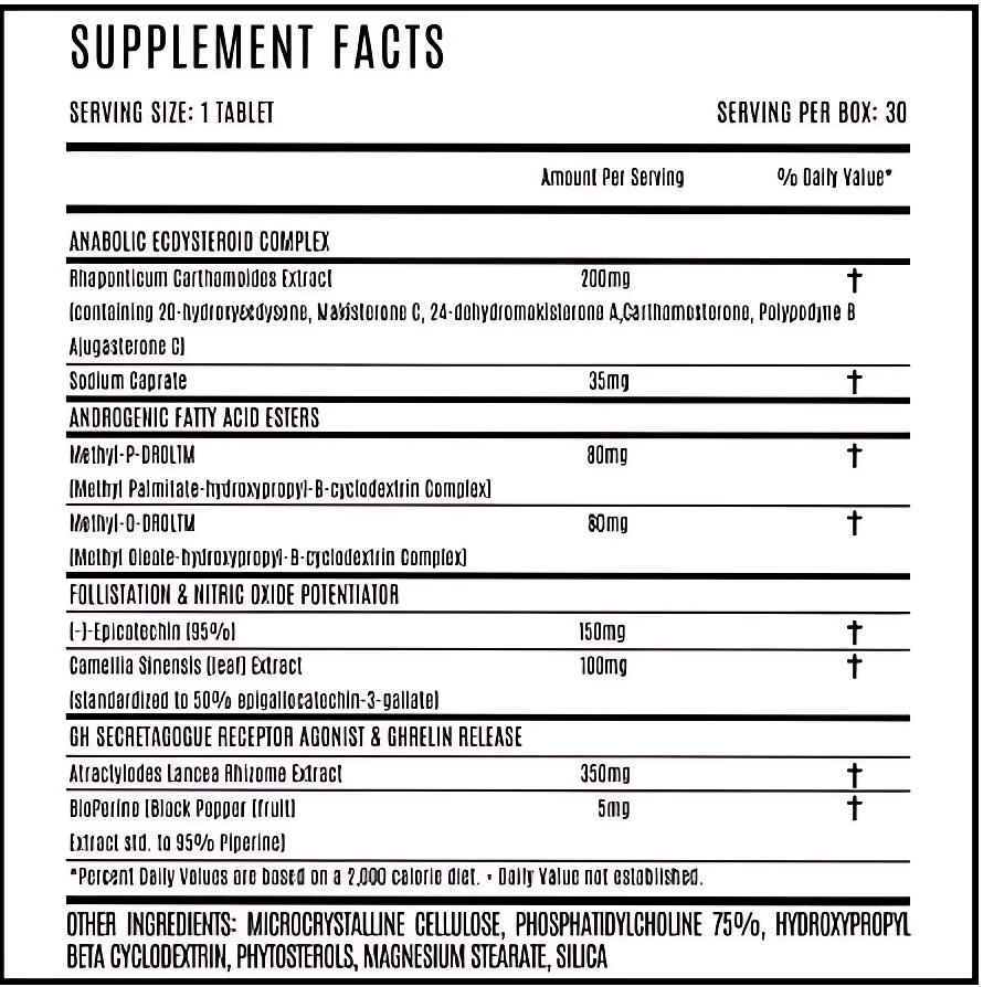 Coregenix Lab Muscle-Drol(30 Tablets)