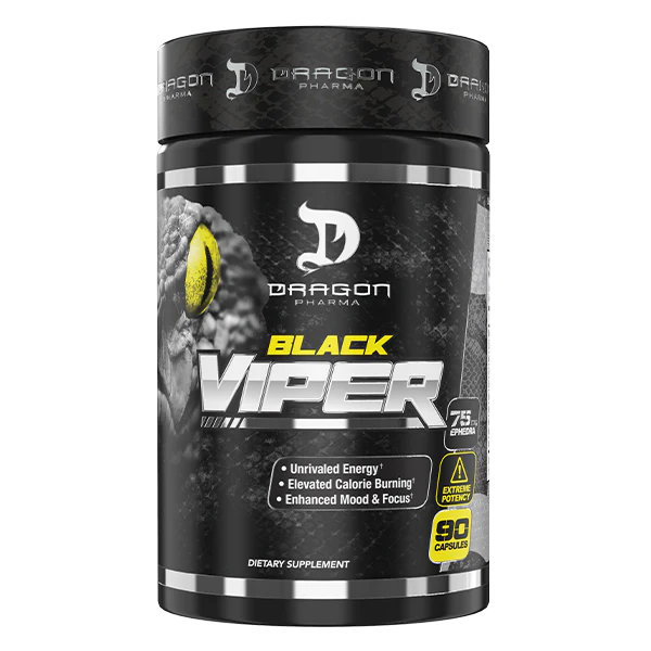 Dragon Pharma Black Viper(90 Capsules)