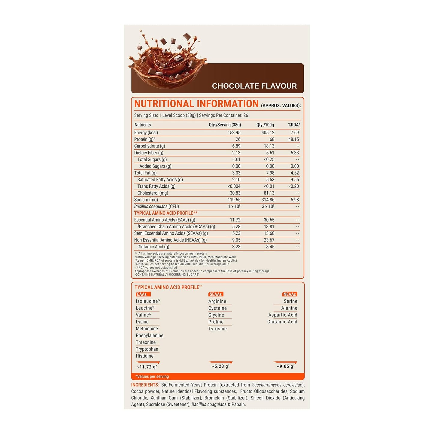Fuel One Alpha Max Yeast Protein 1 Kg
