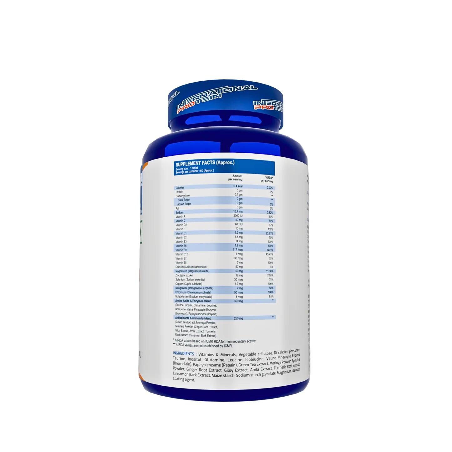 International Protein Daily Multi-Vitamin(60 Tablets)