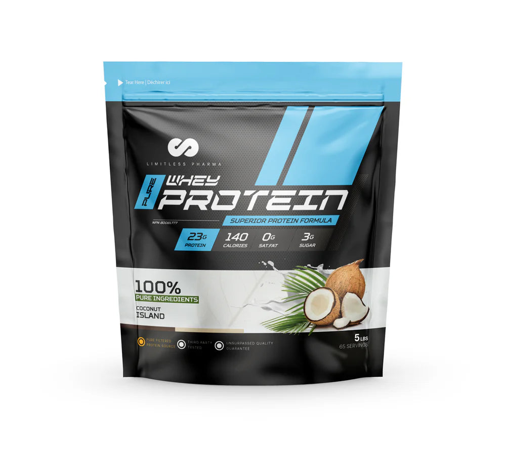 Limitless Pharma Pure Whey Protein 5 Lbs