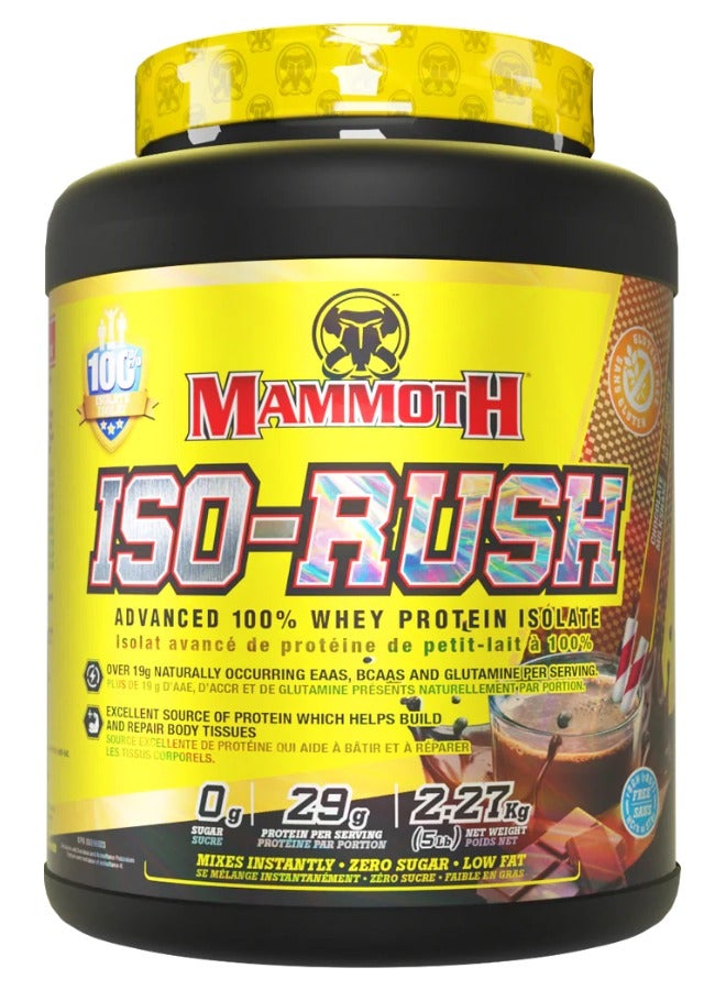 Mammoth ISO Rush Whey Isolate 5 Lbs