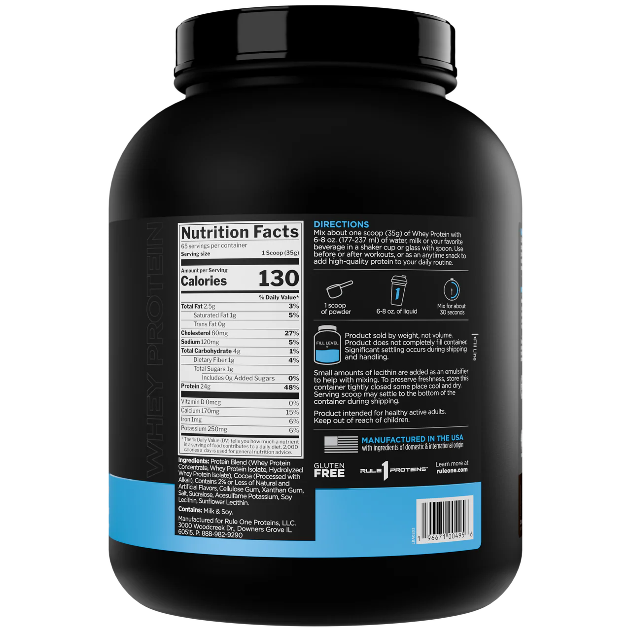 Rule 1 Whey Protein 2.28 Kg
