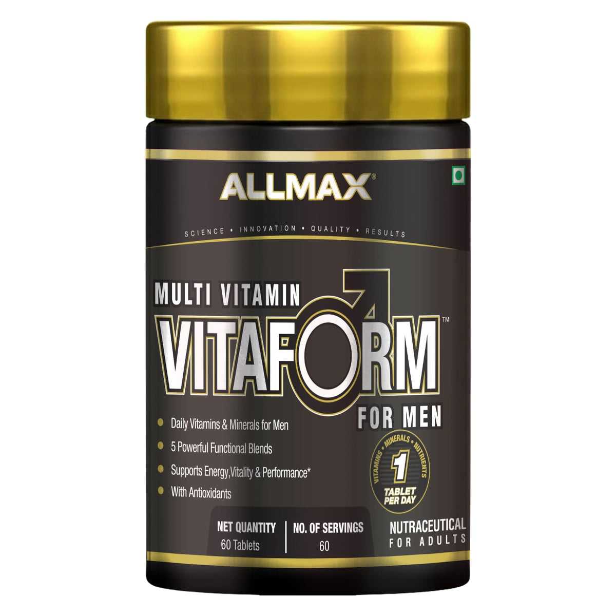 Allmax Nutrition Vitaform Multivitamin for Men(60 Tablets)