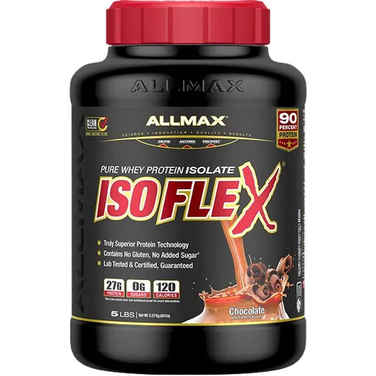 Allmax Nutrition Isoflex: 100% Whey Protein Isolate 2.27 Kg