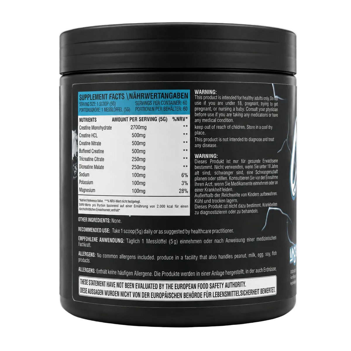 Alphatrox Creatine 6X Komplex(60 Servings)