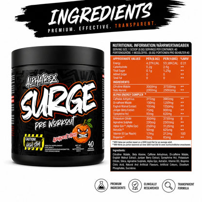 Alphatrox Surge Pre-Workout