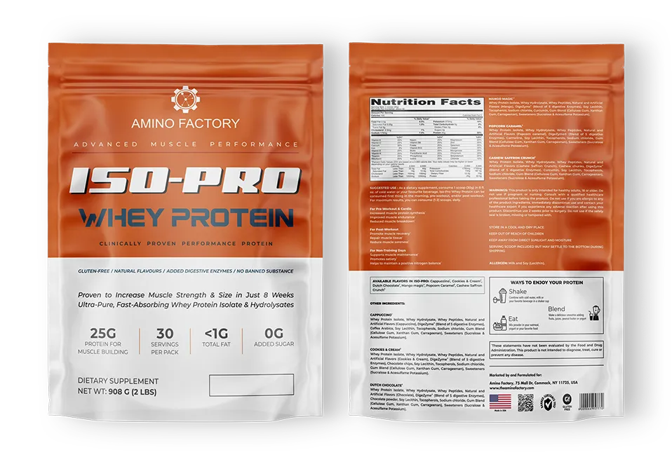 Amino Factory ISO PRO Whey Protein Isolate