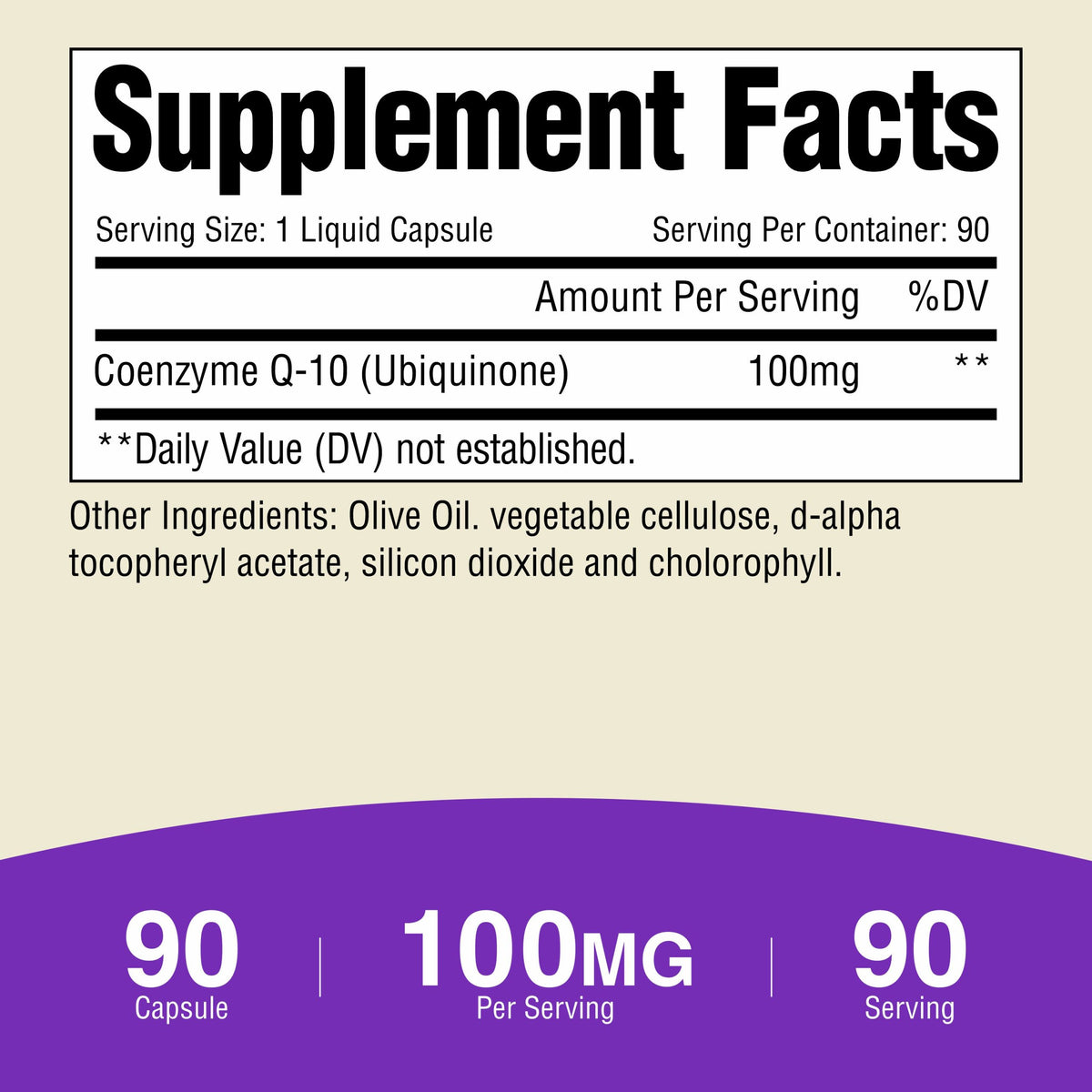 Amizo Sports CoQ10 100mg 90 Liquid Capsules