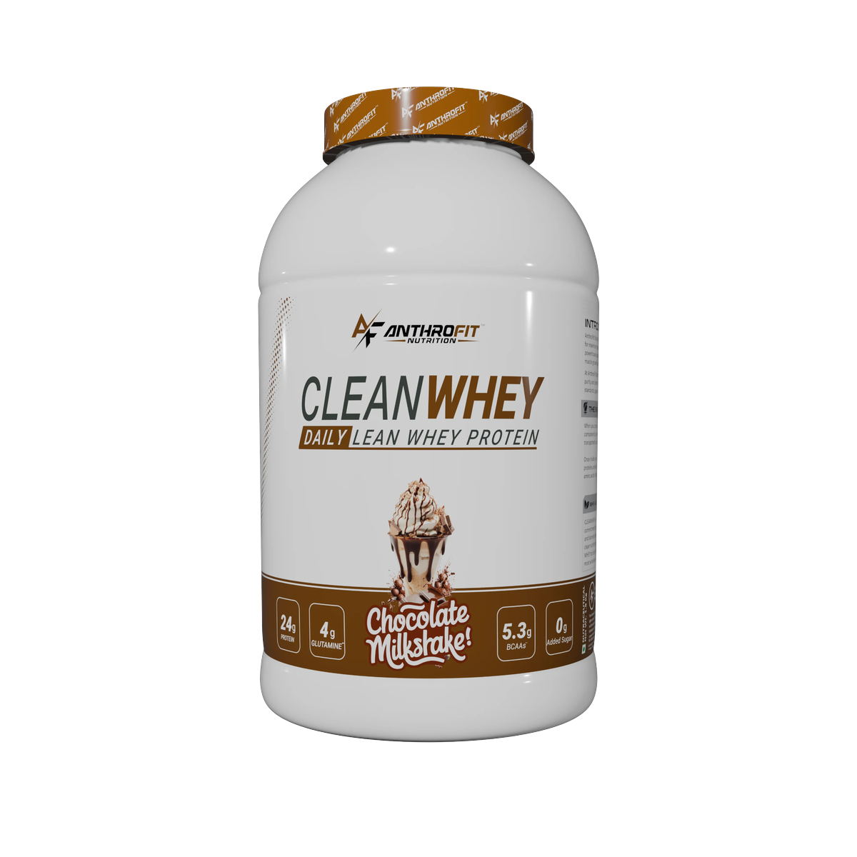 Anthrofit Nutrition Clean Whey Protein 1.8 Kg
