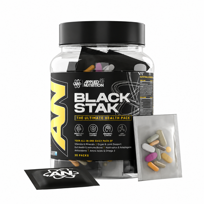 Applied Nutrition Black Stak - The Ultimate Health Pack(30 Packs)