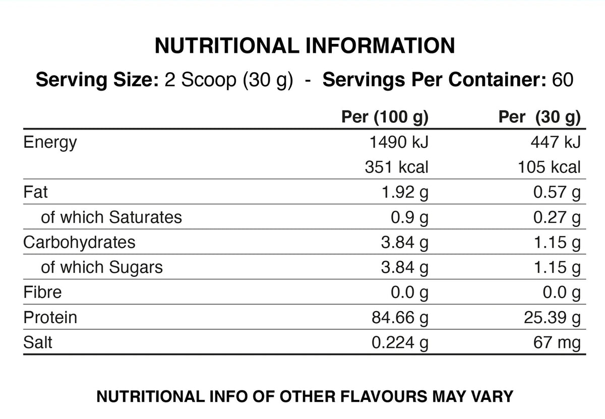 Applied Nutrition 100% Casein Protein 1.8 Kg