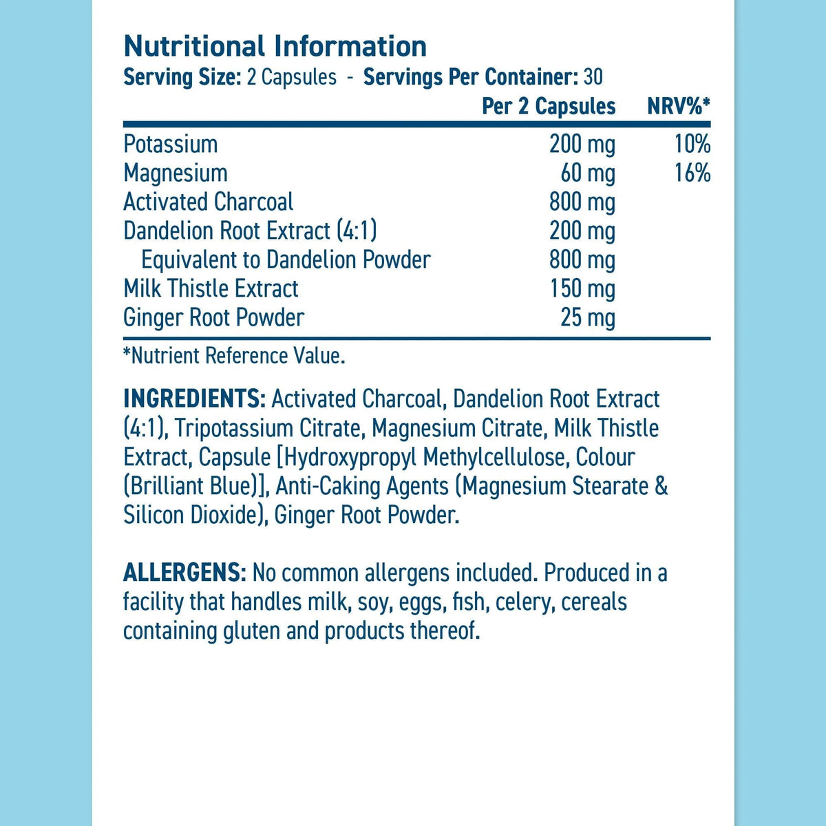 Applied Nutrition Detox & Debloat(60 Capsules)