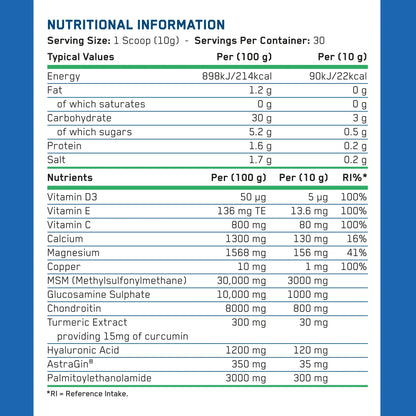 Applied Nutrition Joint Complex Powder(30 Servings)
