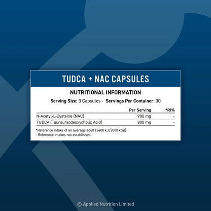 Applied Nutrition TUDCA+NAC(90 Capsules)