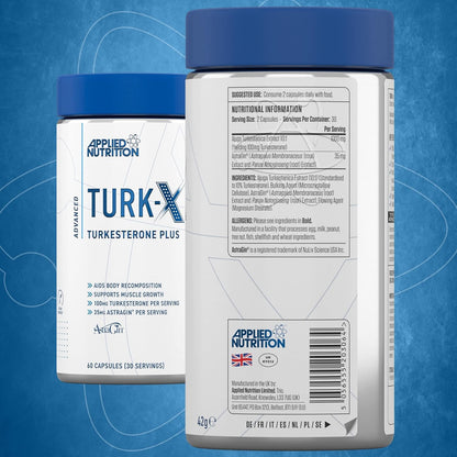 Applied Nutrition Turk-X Turkesterone Plus(60 Capsules)