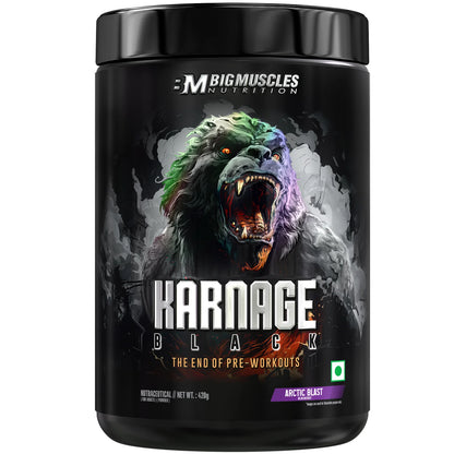 BigMuscles Nutrition Karnage Black Pre-Workout