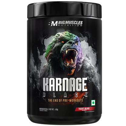 BigMuscles Nutrition Karnage Black Pre-Workout