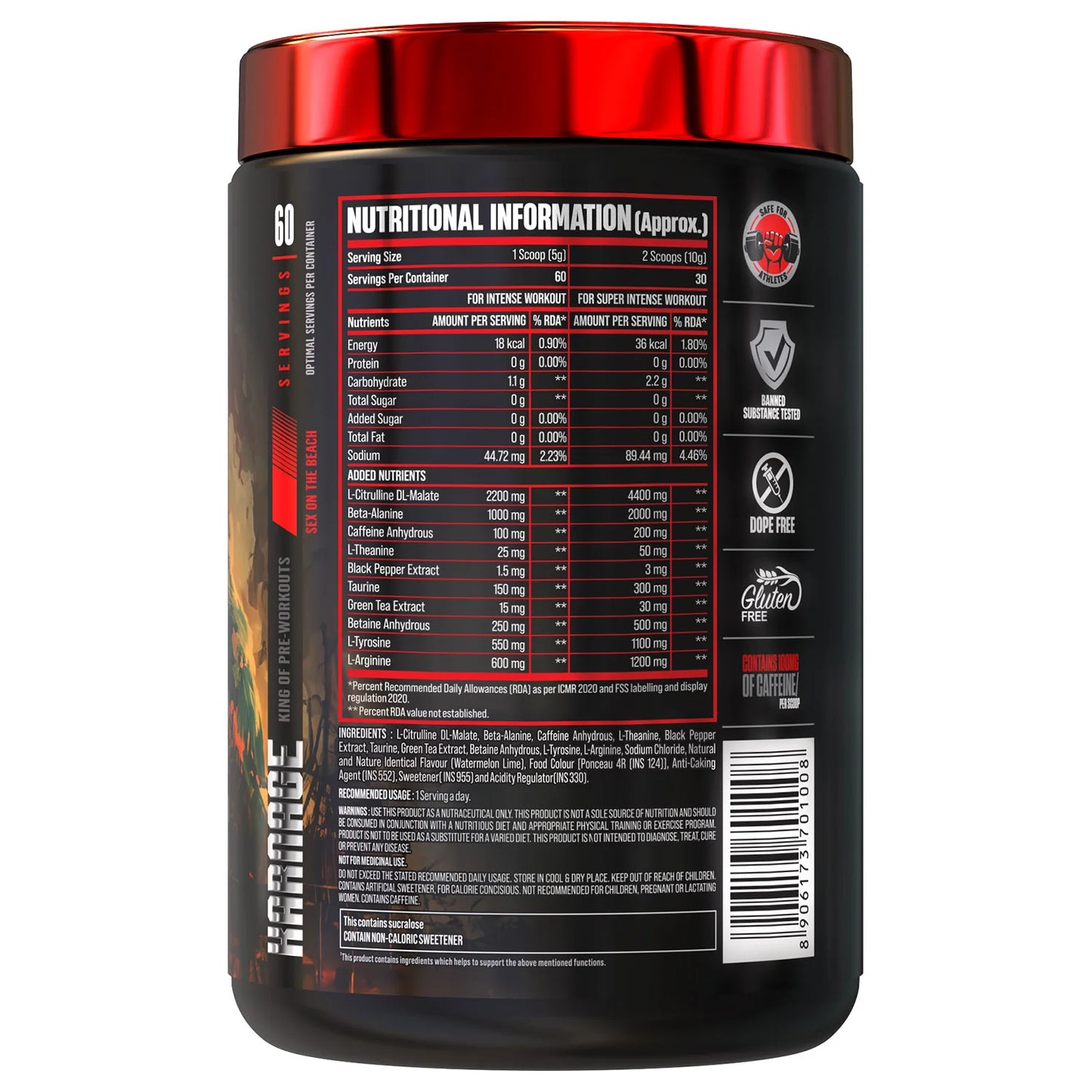 BigMuscles Nutrition Karnage Pre-Workout