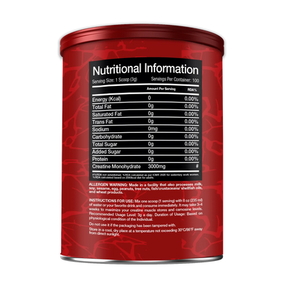 Big Ramy Labs RedRex Creatine 3000mg