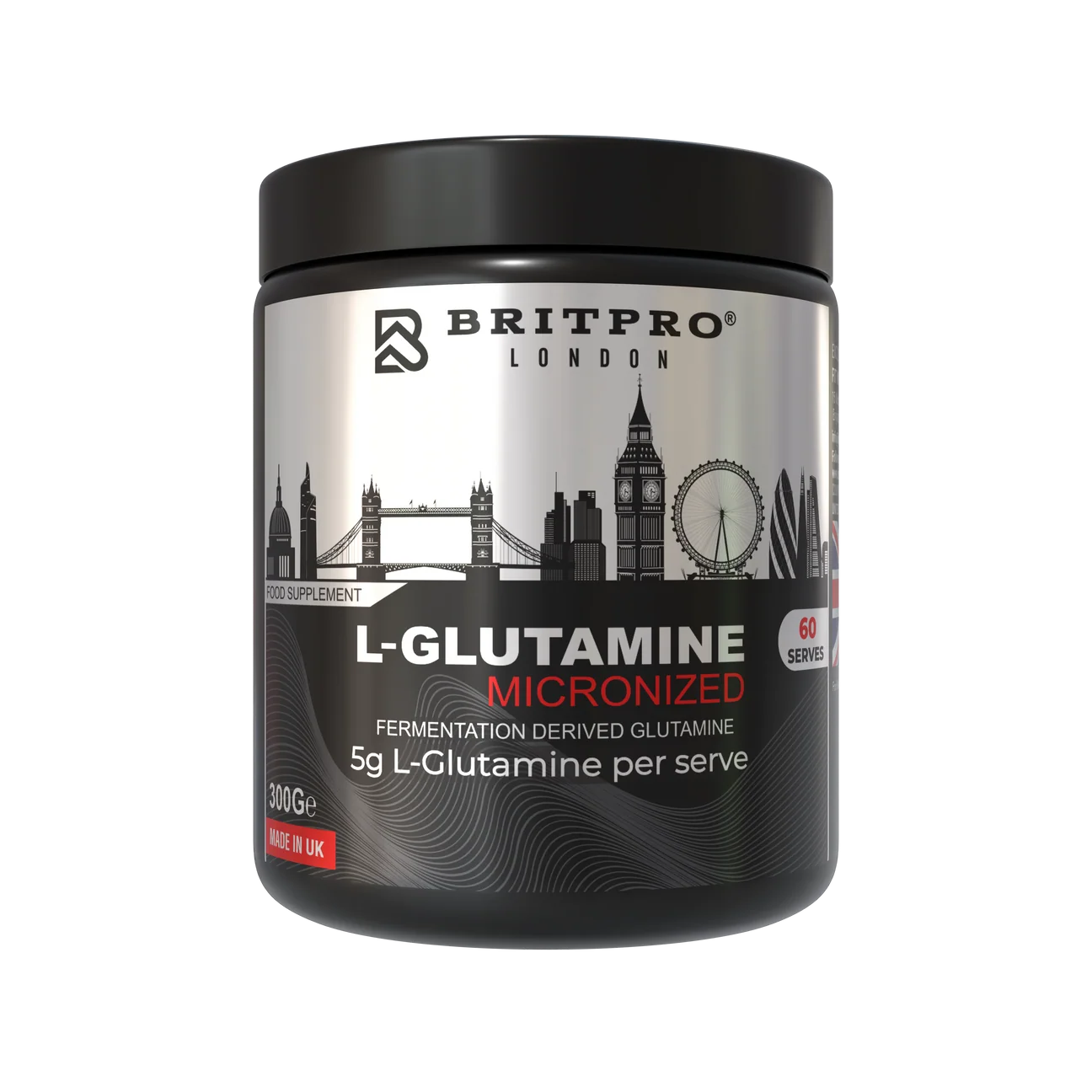 BRITPRO London L-Glutamine Micronized 300 gm