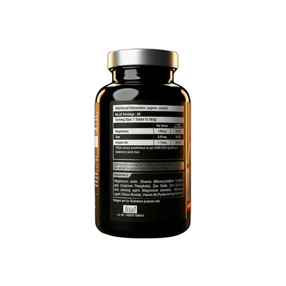 BRITPRO London Zinc Magnesium Vitamin B6 Tablets(60 Tablets)