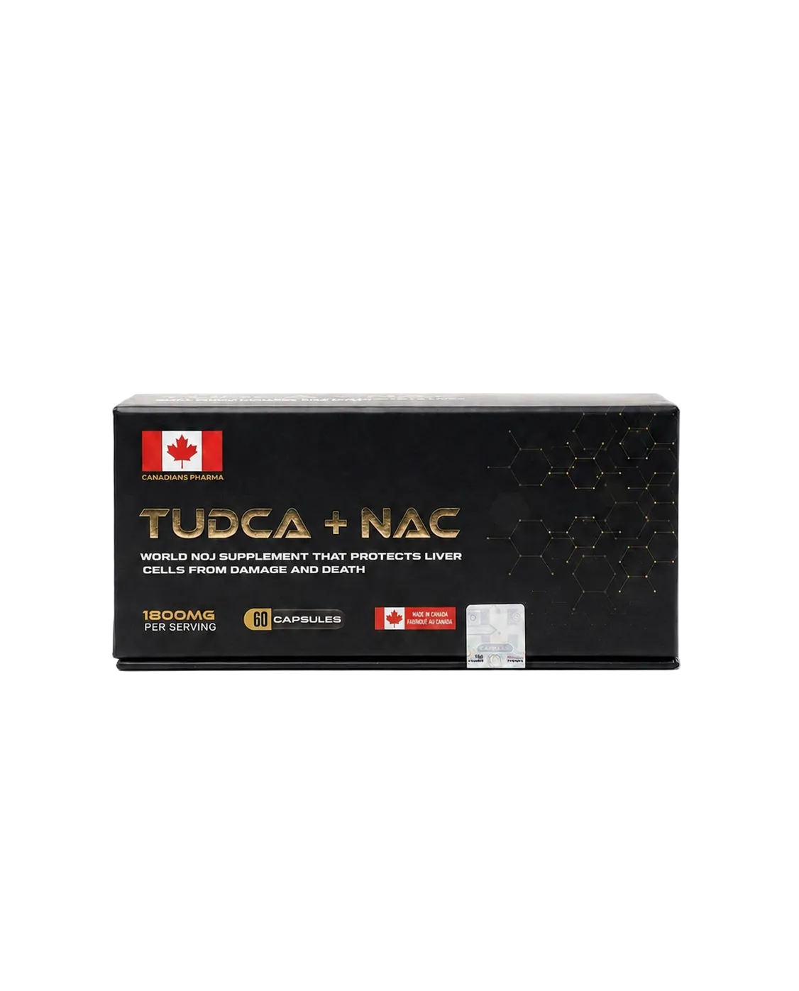 Canadians Pharma TUDCA + NAC Liver & Kidney Support(60 Capsules)