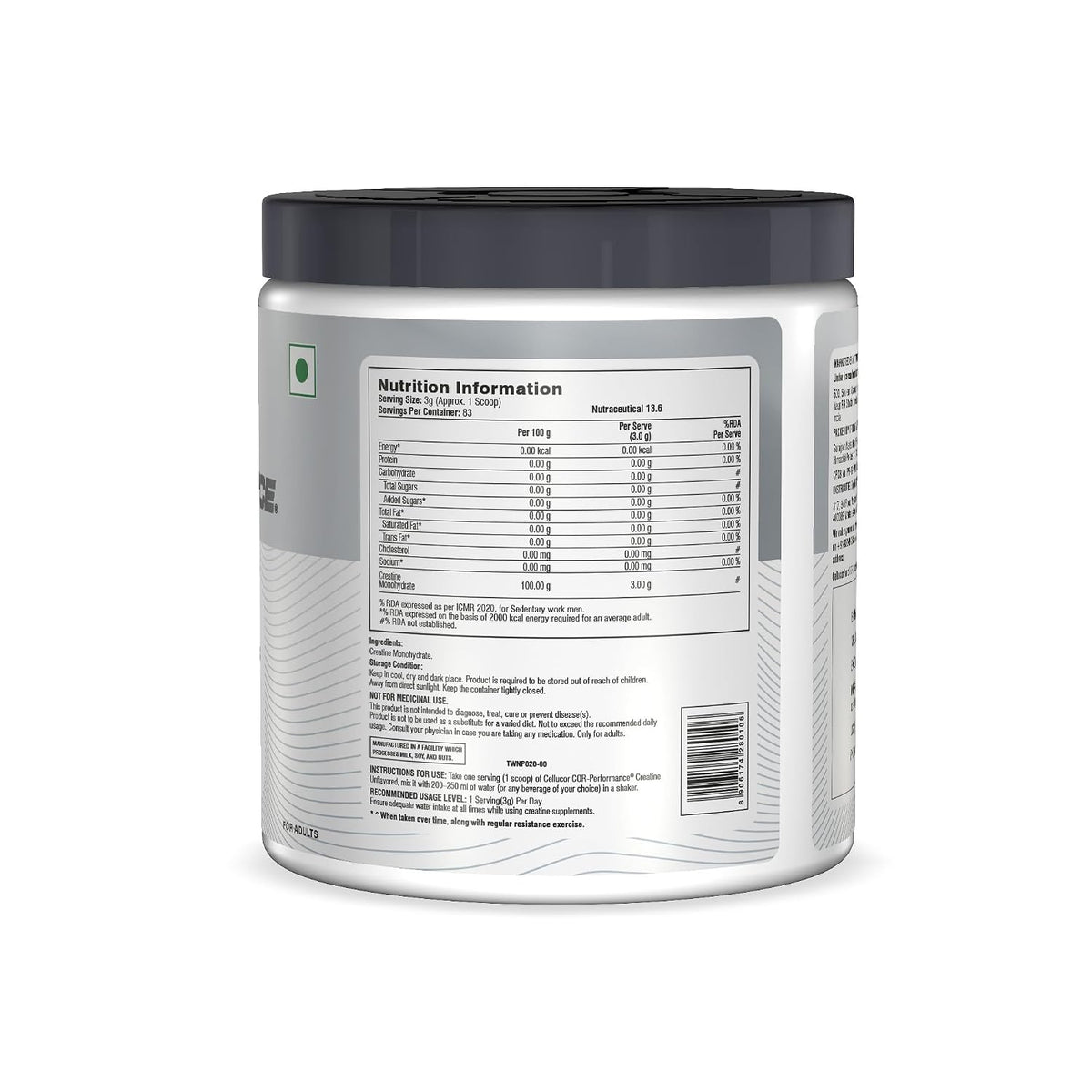 Cellucor Creatine Cor-Performance(83 Servings)