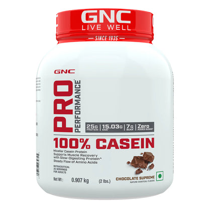 GNC Pro Performance 100% Casein Micellar Protein 2 Lbs