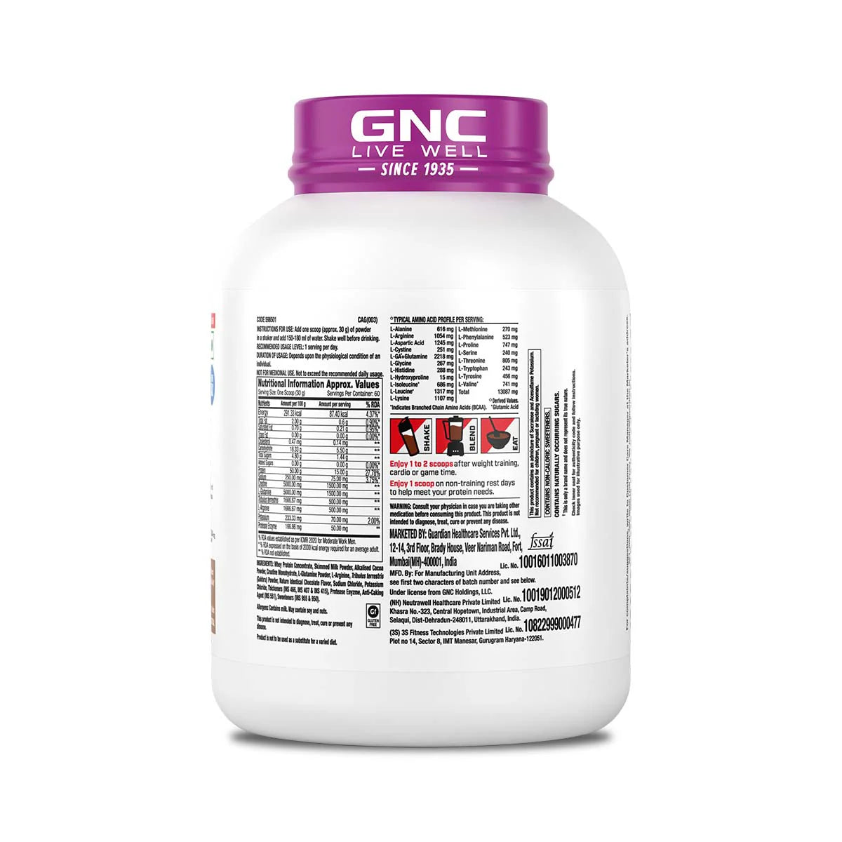GNC Pro Performance Power Protein 1.81 Kg