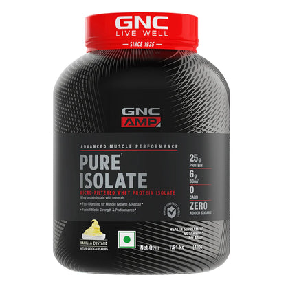 GNC AMP Pure Isolate Whey Protein 1.8 Kg