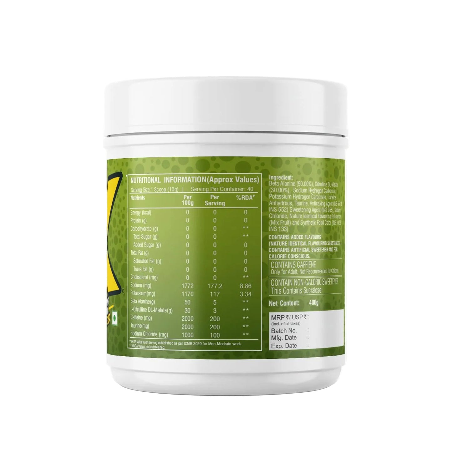 HEALTHFARM ThPreX Fizz Pre-Workout