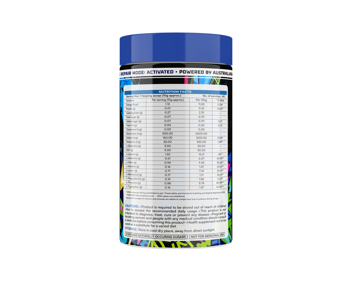 Hyper Nation EAA + BCAA Recovery