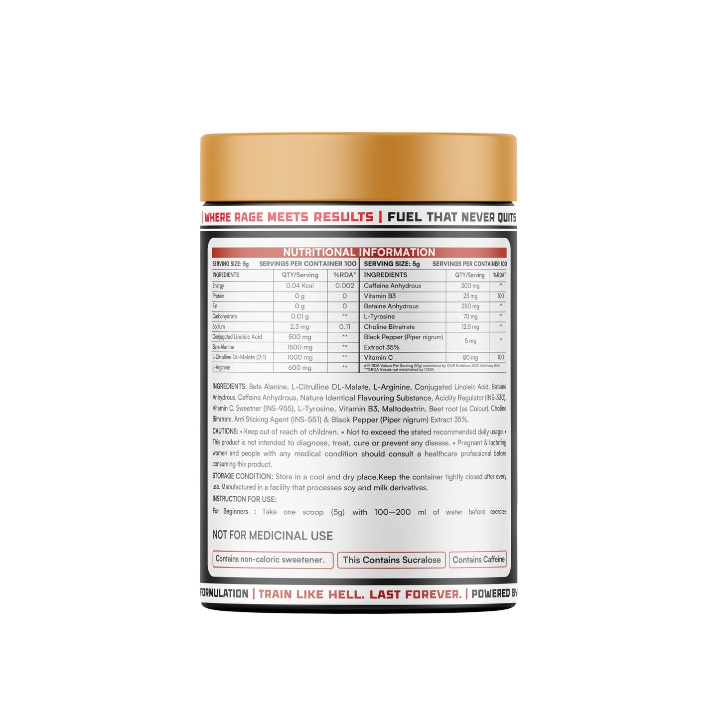 Hyper Nation Everlast Pre-Workout