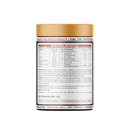 Hyper Nation Everlast Pre-Workout