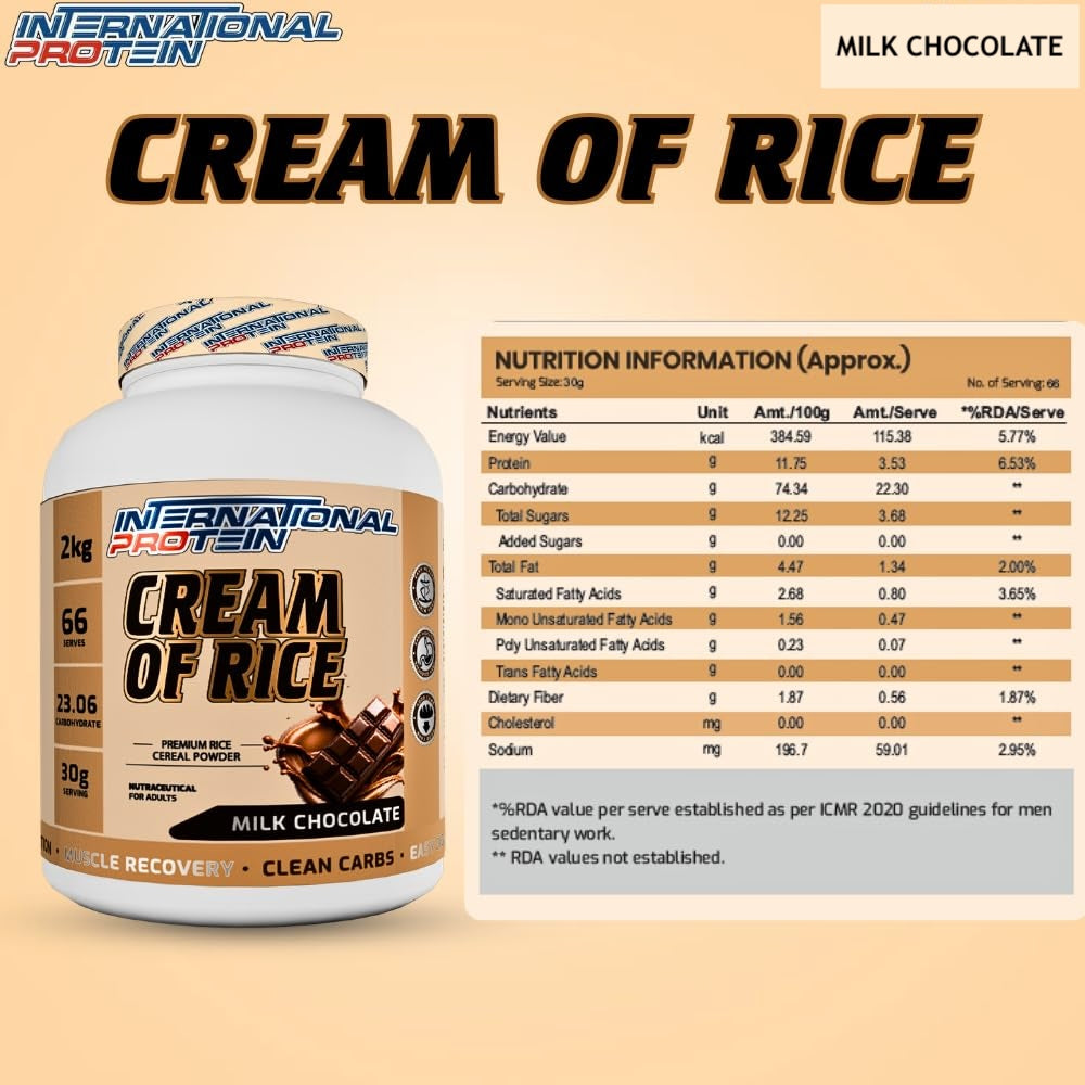 International Protein Cream of Rice 2 Kg