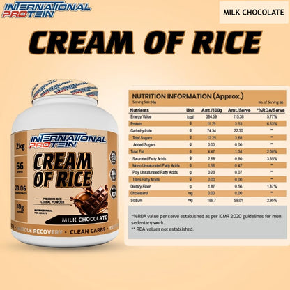 International Protein Cream of Rice 2 Kg