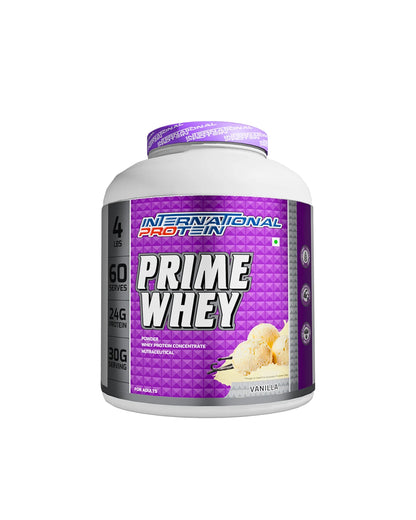 International Protein Prime Whey Protein 60 Servings 4 Lbs