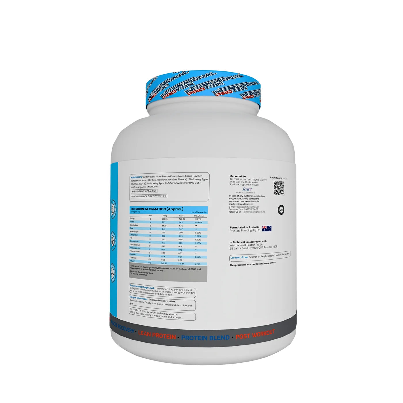 International Protein Protein Synergy 54 Servings 1.8 Kg