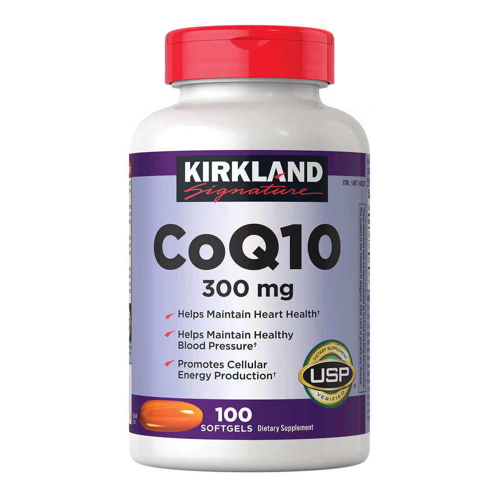 Kirkland Signature CoQ10 300mg(100 Softgels)