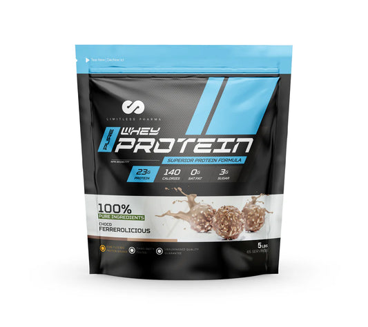 Limitless Pharma Pure Whey Protein 5 Lbs