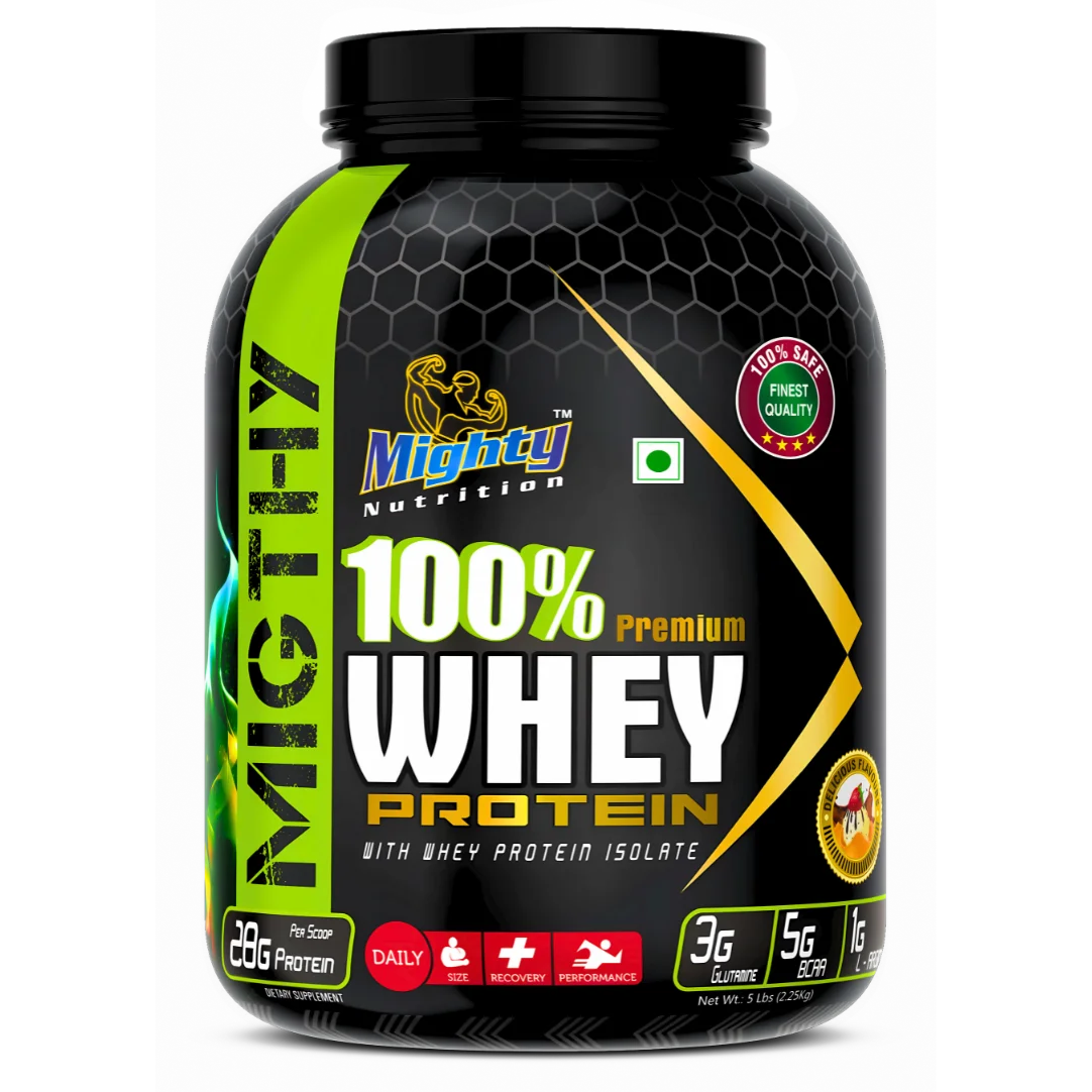 Mighty Nutrition 100% Premium Whey Protein 2.25 Kg