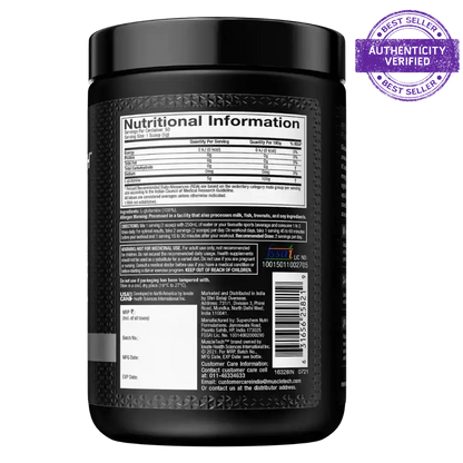 Muscletech Platinum Glutamine Unflavoured 250 gm