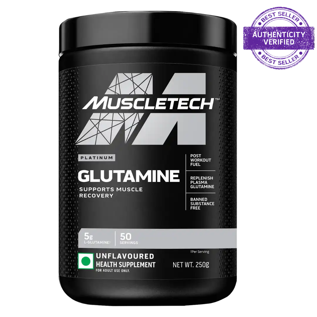 Muscletech Platinum Glutamine Unflavoured 250 gm
