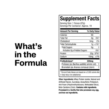 Muscletech ISO Whey Clear Ultra-Pure Whey Protein Isolate 1.11 Lbs