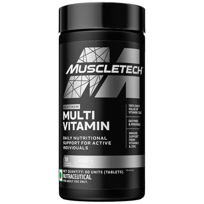 Muscletech Platinum Multivitamin(60 Tablets)