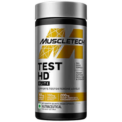 Muscletech Test HD Elite(60 Veggie Capsules)