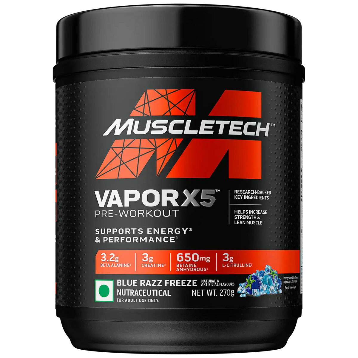Muscletech VaporX5 Pre-Workout(30 Servings)
