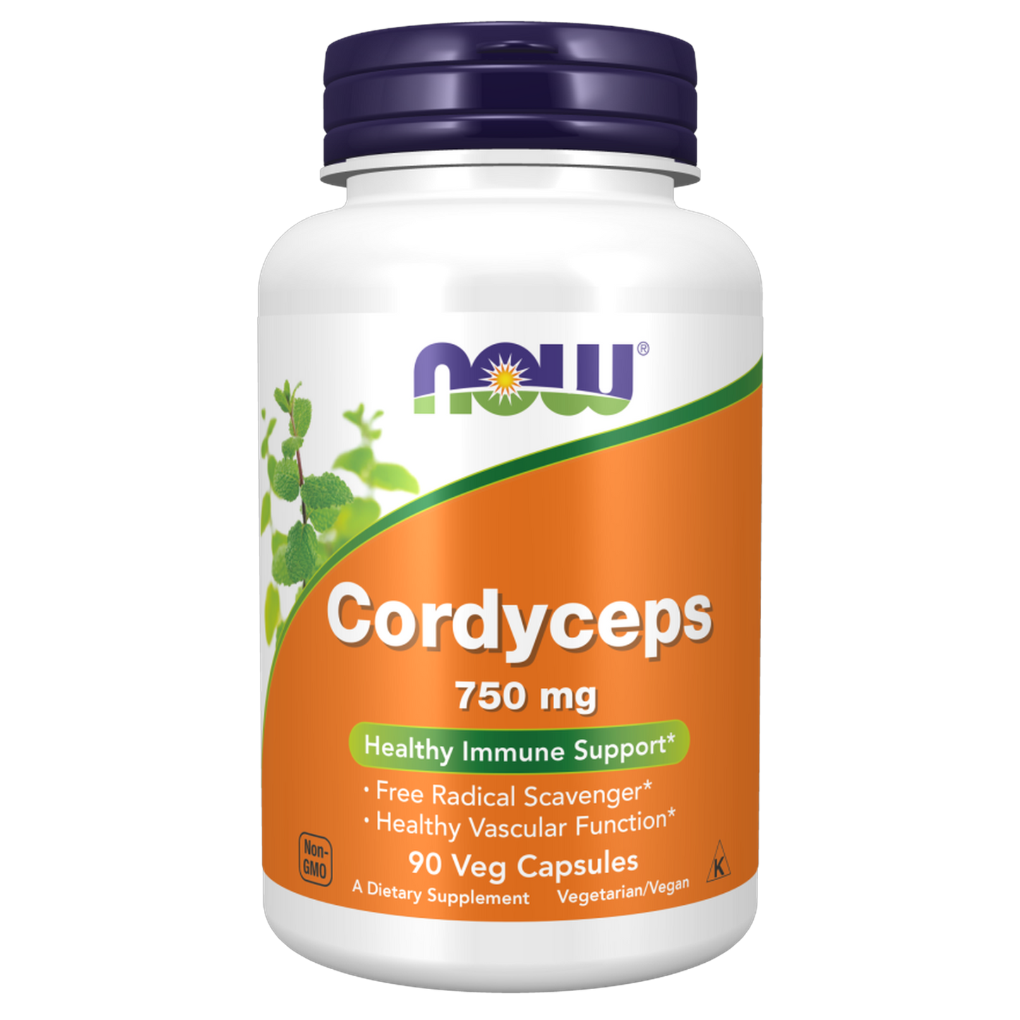 Now Foods Cordyceps 750mg(90 Veg Capsules)