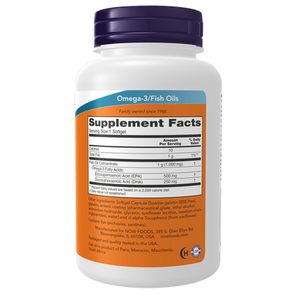 Now Foods Ultra Omega-3 Fish Oil(90 Softgels)